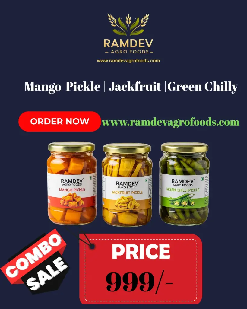 Ramdev Pickle Trio Combo